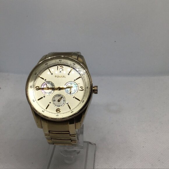 Fossil BQ1071 Womens Gold Stainless Steel Analog Dial Quartz Genuine Watch JK818 - Picture 2 of 15